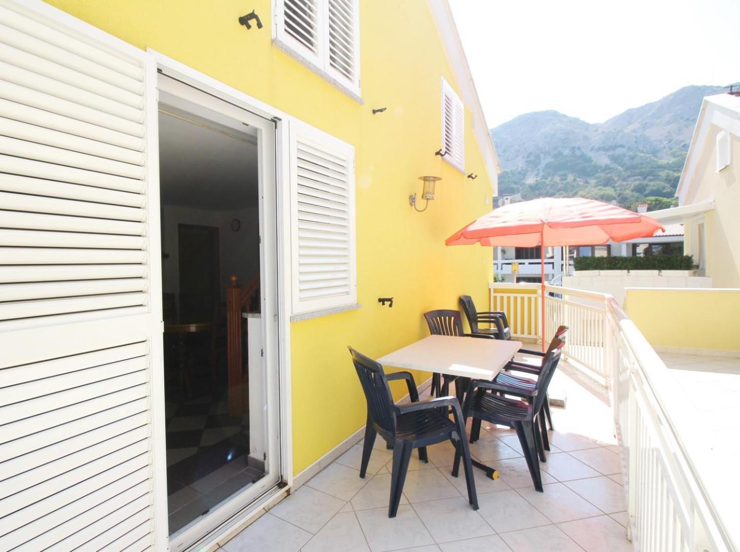 Apartments Mikulan Beach Baska  Ngoại thất bức ảnh